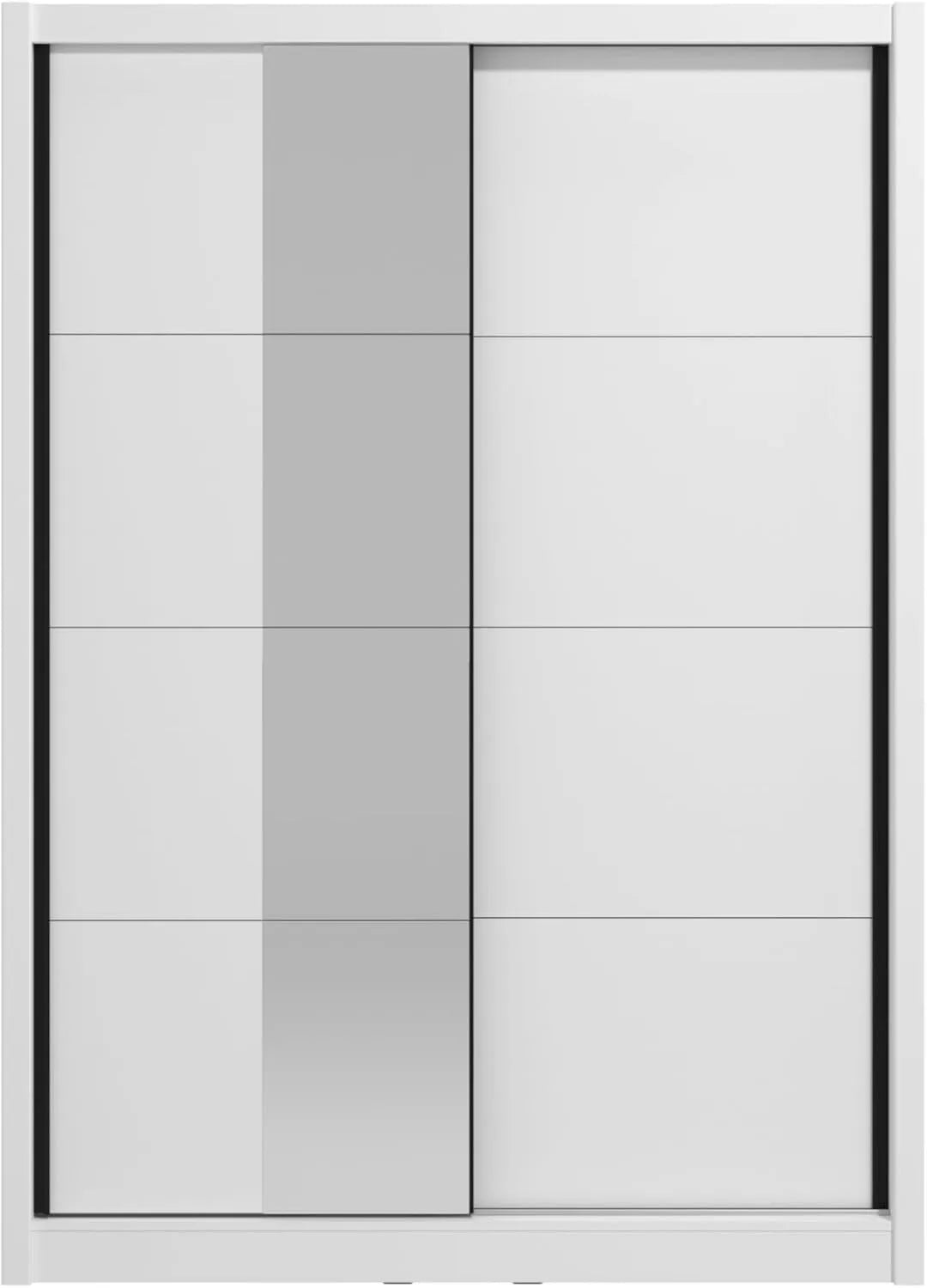 Armadio — 2 ante, 155, 2 × 59, 8 × 215, 7 cm, bianco