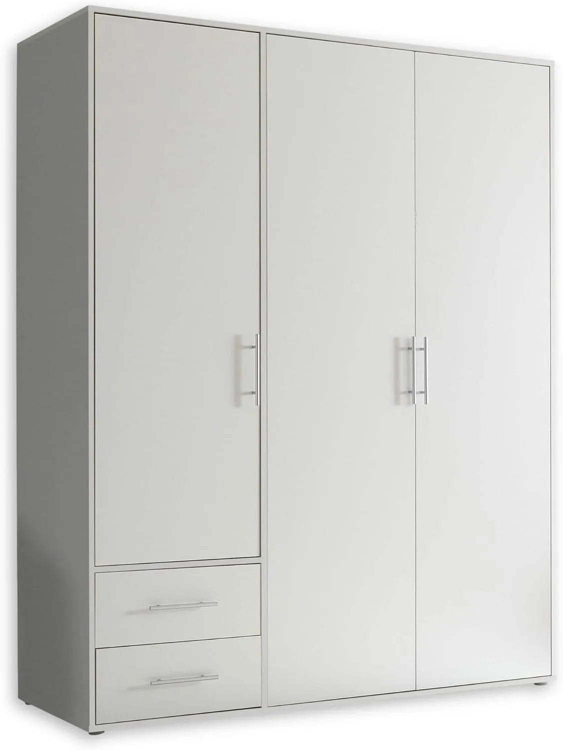 Armadio — 3 ante, 155 × 195 × 60 cm, bianco