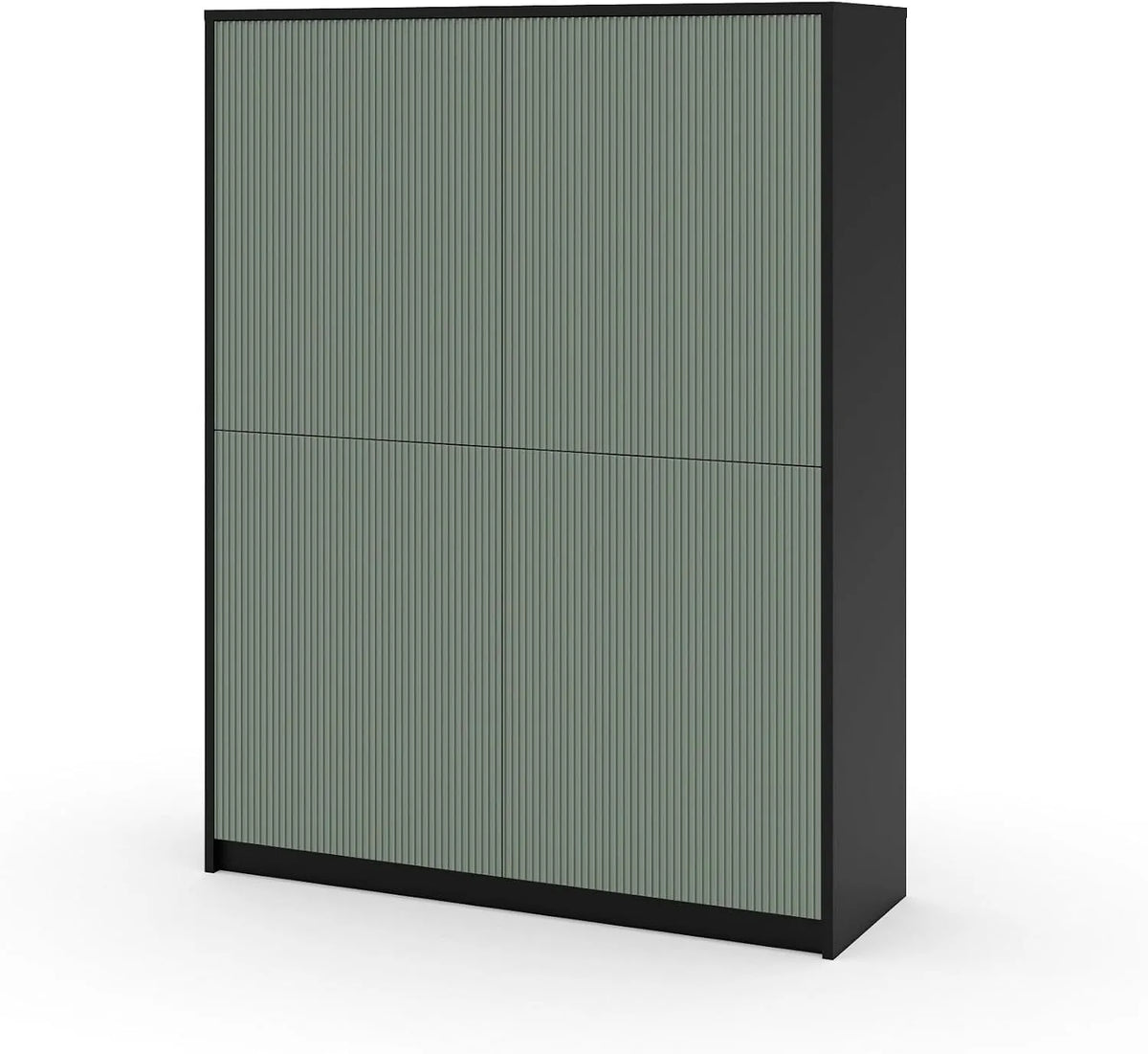 Cuccia per animali: P33, MDF, con ripiani, 3 ripiani, 115 × 38 × 150 cm, verde
