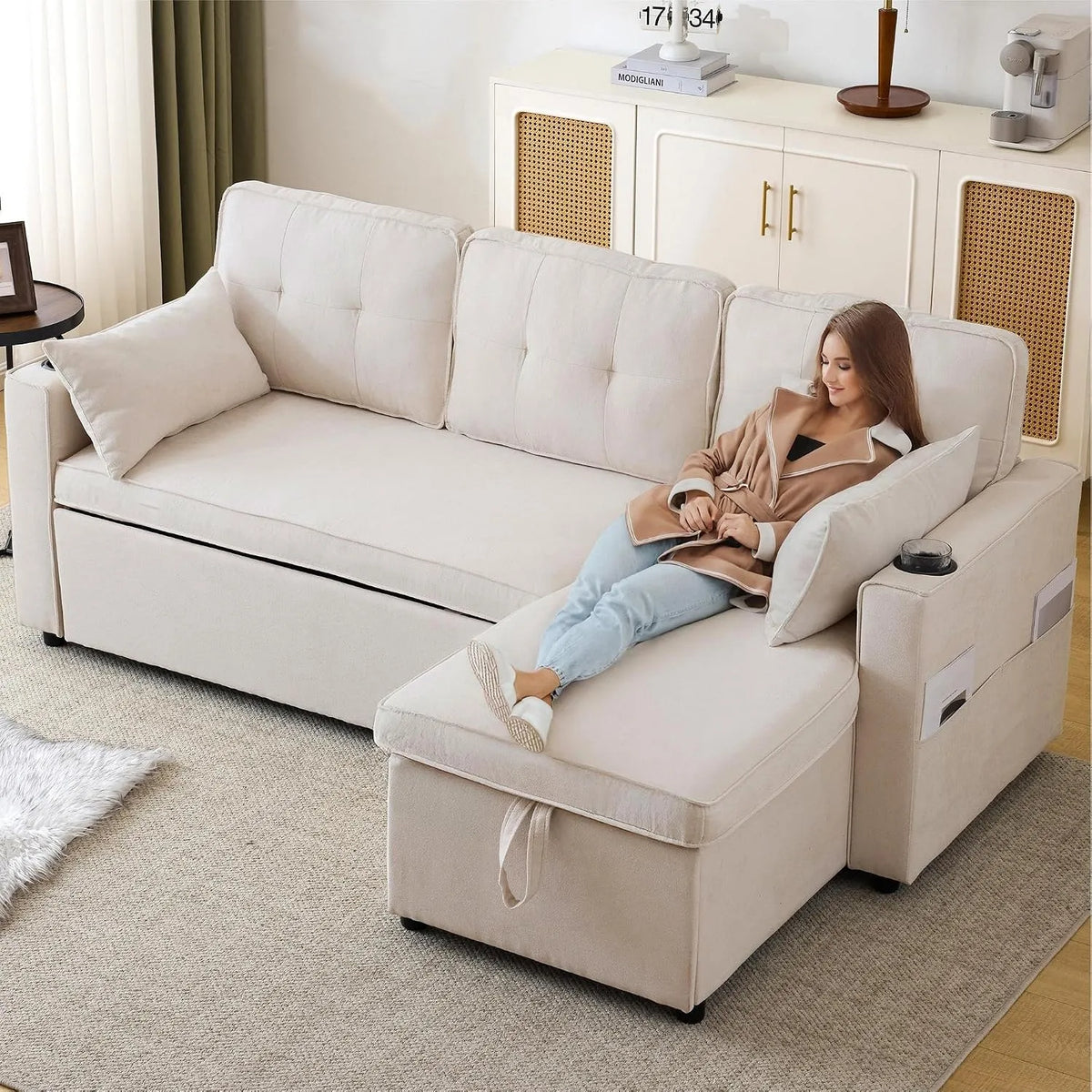 Divano letto e divano trasformabile — con funzione letto