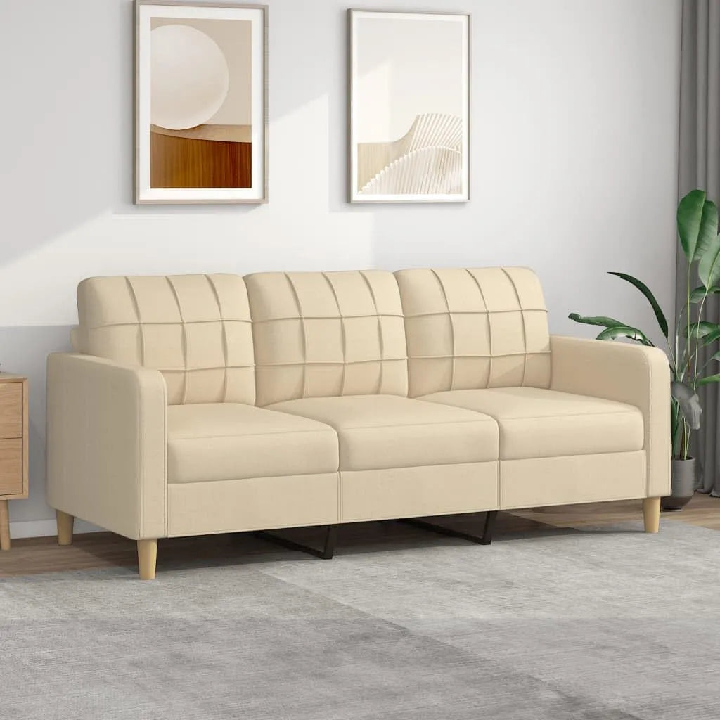 Divano — rivestimento in tessuto, 3 Posti, 180 cm