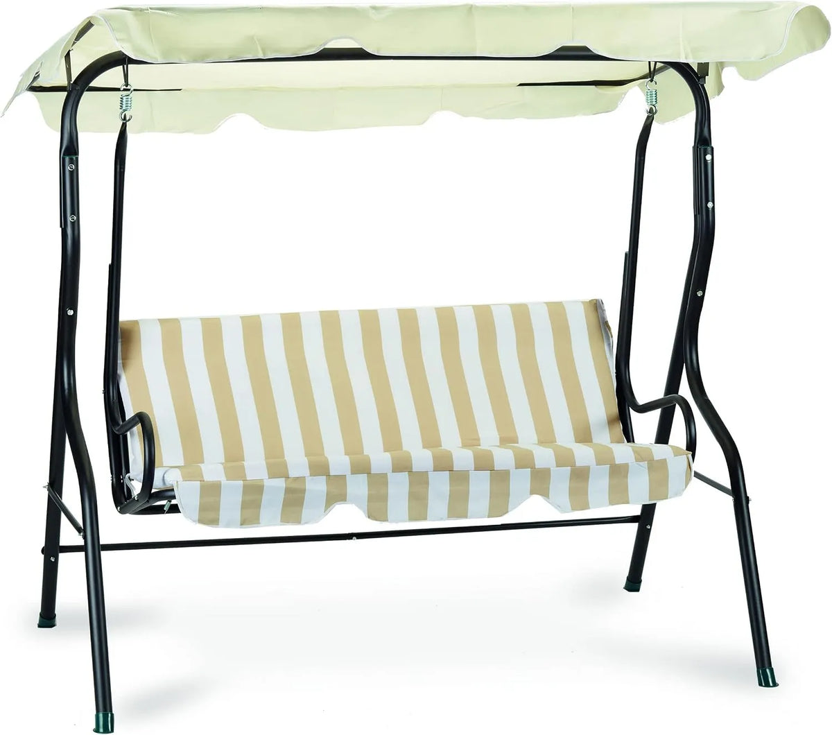 Linea Garden Friend Dondolo da Giardino: in acciaio, beige