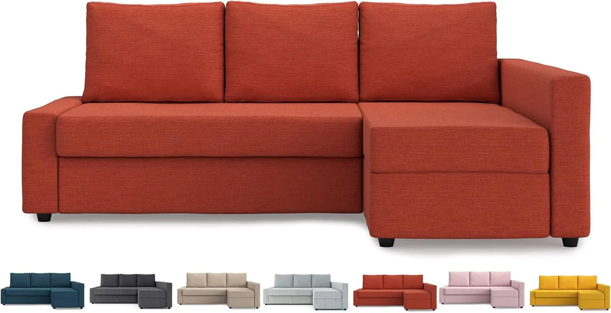 IKEA Divano letto e divano trasformabile – MASTERS, arancione