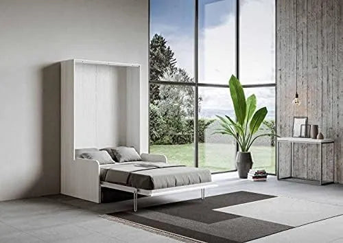 Divano: 120cm, bianco