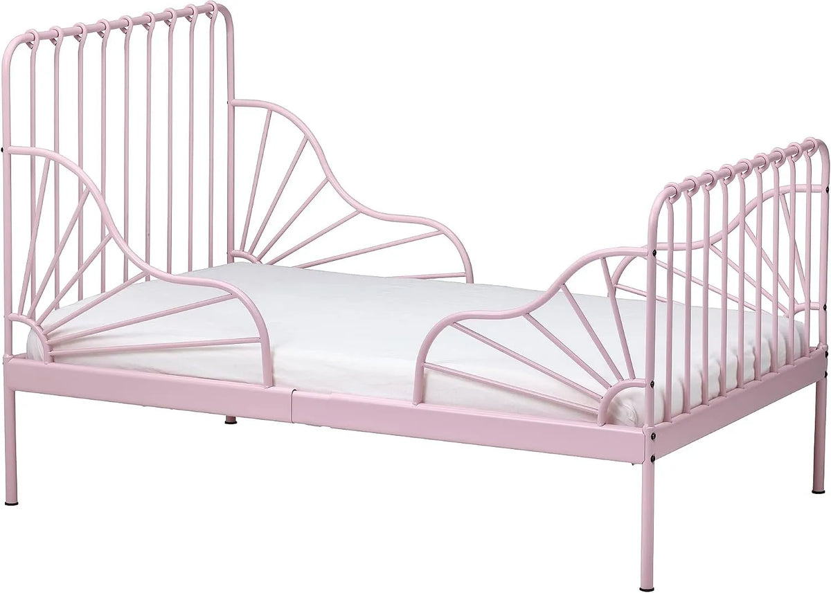 IKEA Letto allungabile MINNEN 80x200 cm – 80 × 200 cm, rosa