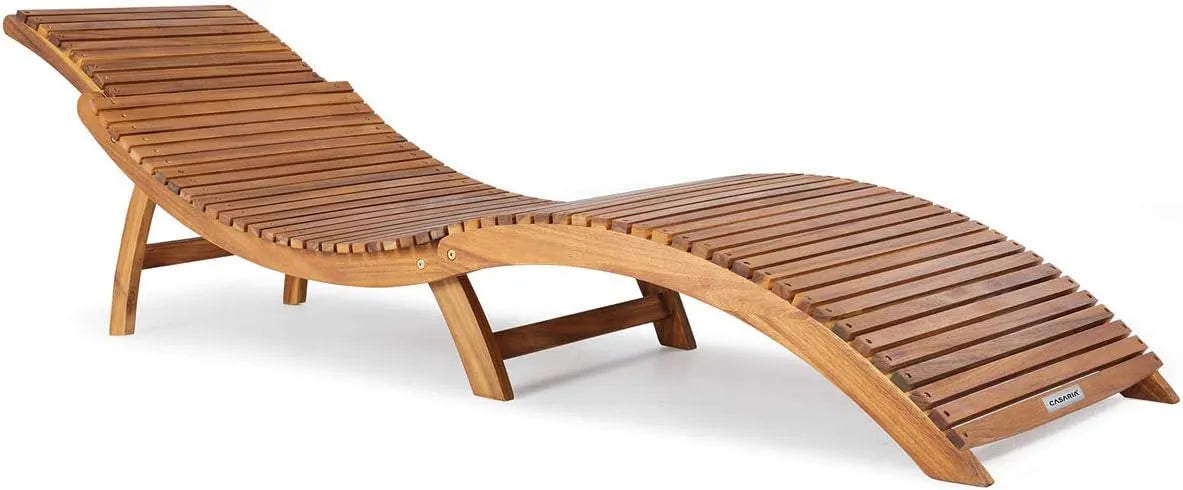 Lettino prendisole — FSC, in legno