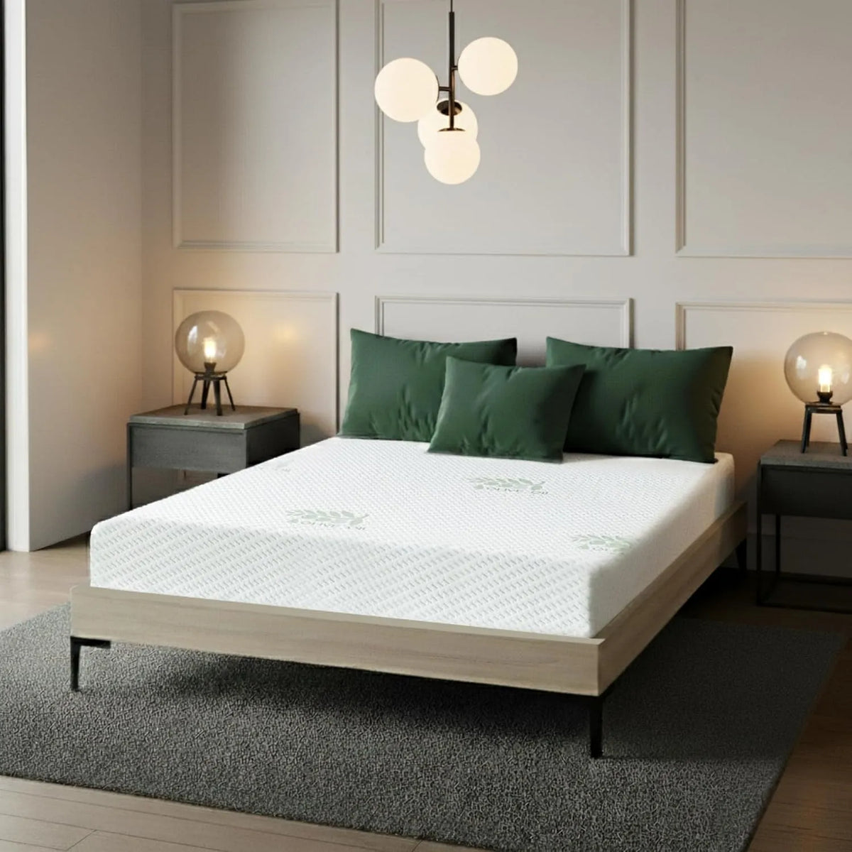 Materasso – rivestimento in tessuto, 80 × 190, 25 cm