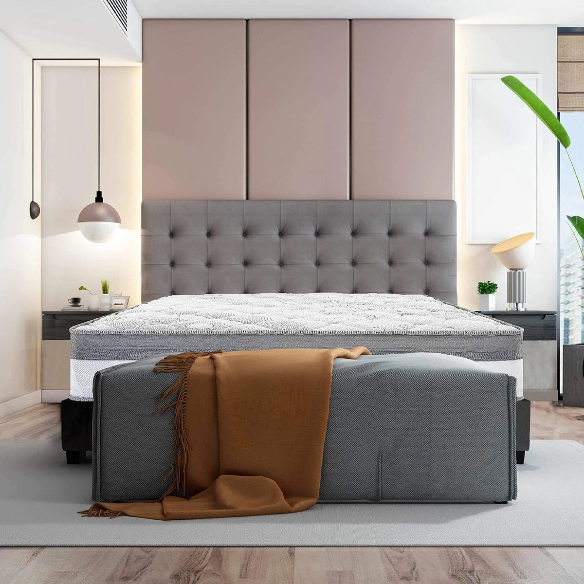 Luxury Letterie — imbottitura in schiuma, 140 × 200 cm, 26 cm, 2 cm