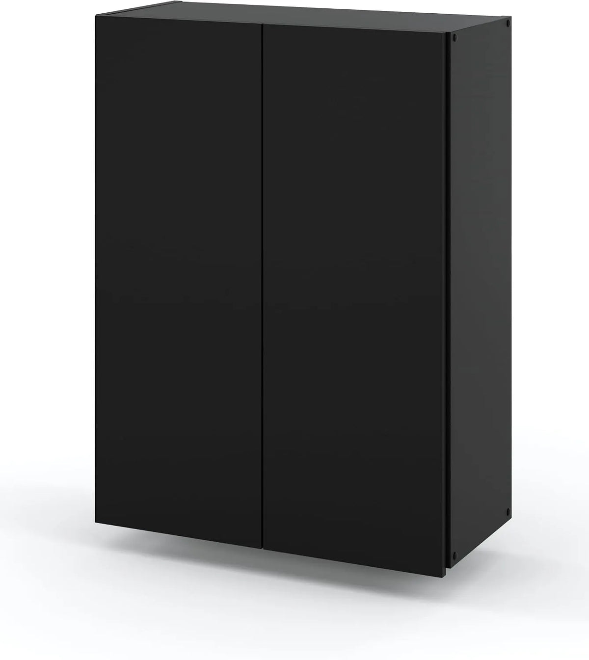 Armadietto da Bagno Nero Opaco — 60 × 80 × 30 cm
