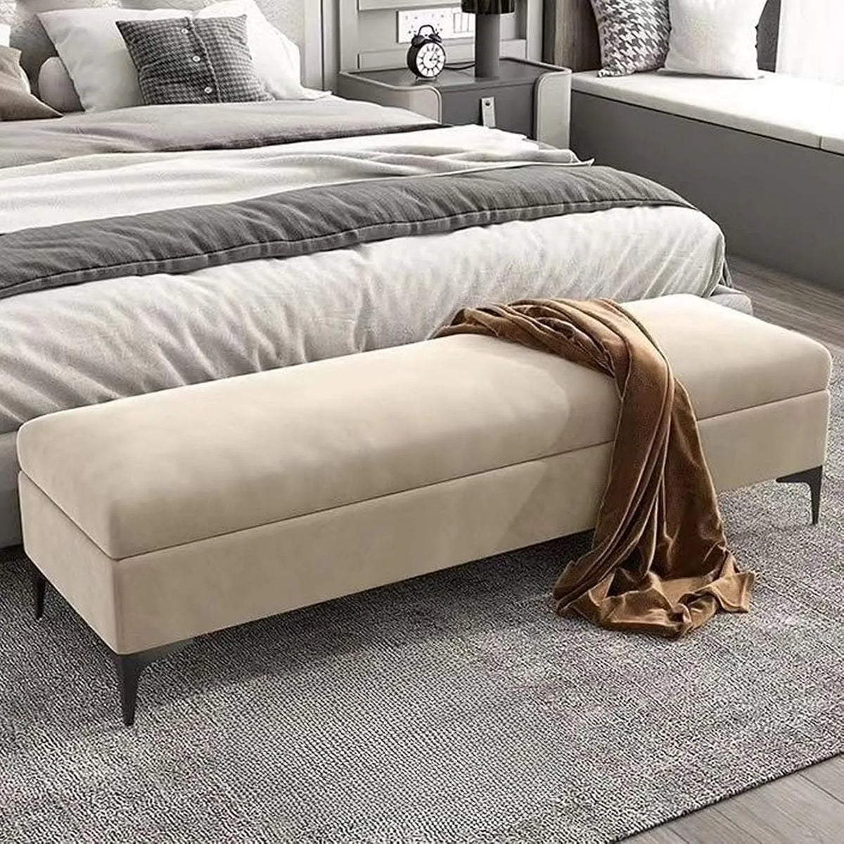 Panca e seduta da interno — 60 × 40 × 43cm