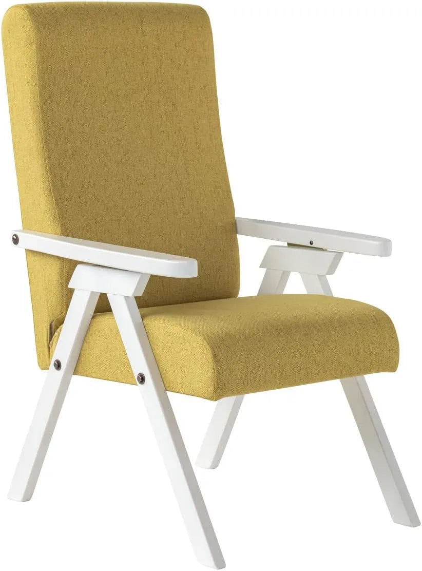 Poltrona e sedia imbottita legno FIAMMETTA ESSEGI SRL Relax reclinabile LACCATO Bianco tessuto – rivestimento in tessuto, in legno