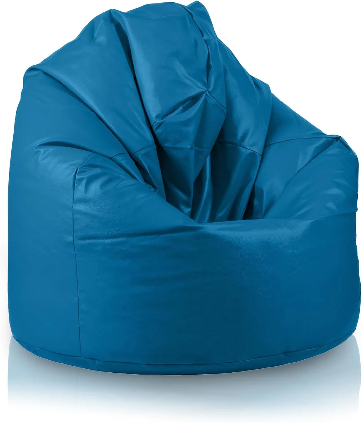 Bepouf – 140 × 100, blu, rivestimento in pelle