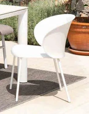 Connubia Set 2 SEDIE Tuka CB1999 Struttura P94 mt. BIANCO