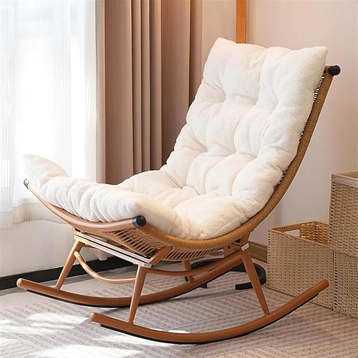 Sedia — con schienale, in polyrattan