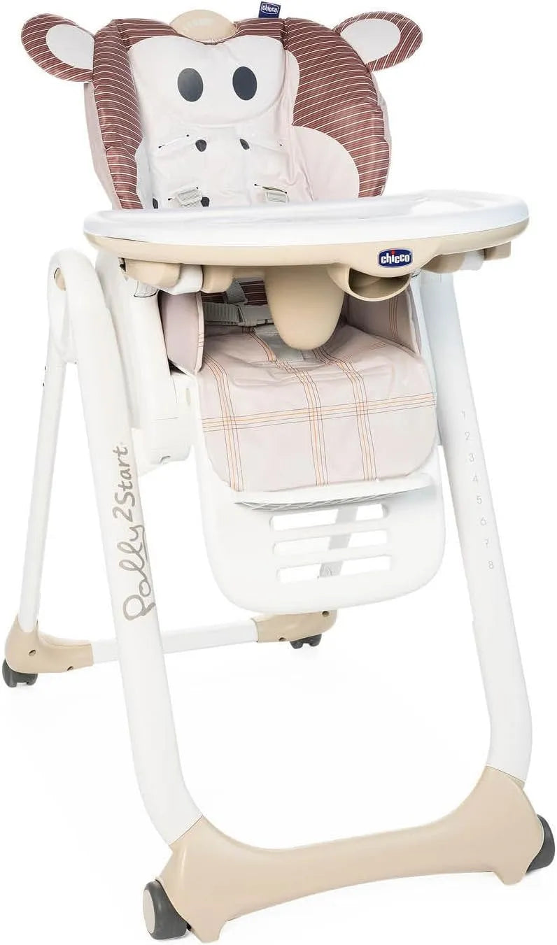 Sedia: formato compatto, con schienale, regolabile, con ruote, 15 Kg