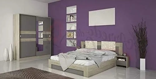 Armadio: CDLI7024, grigio, con cassetti
