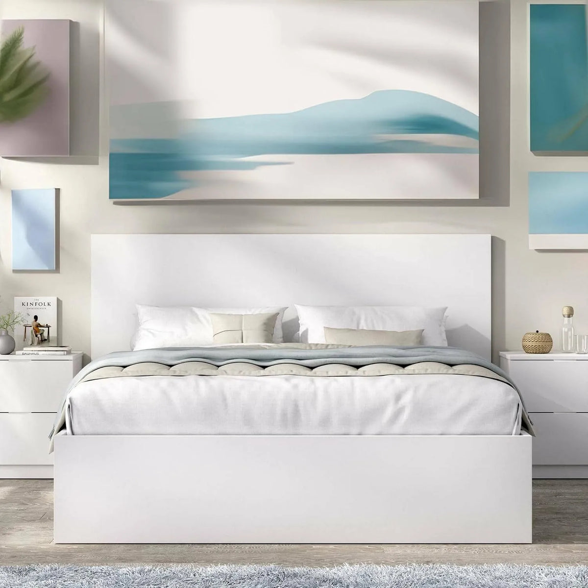 Dmora – 149 × 195, bianco