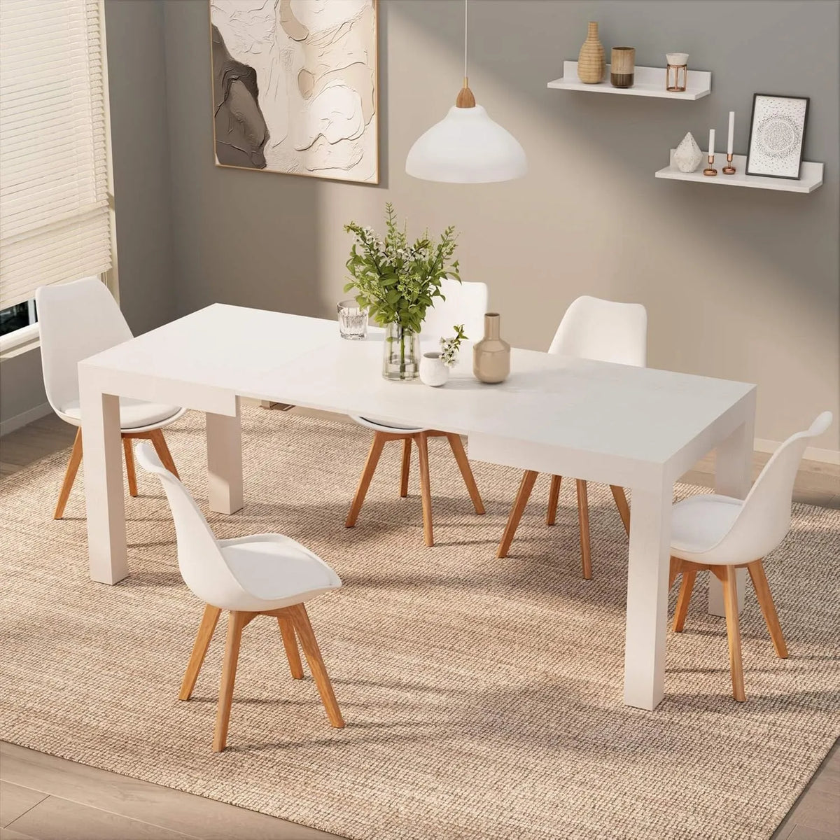 Mobili Fiver Tavolo Allungabile First: bianco