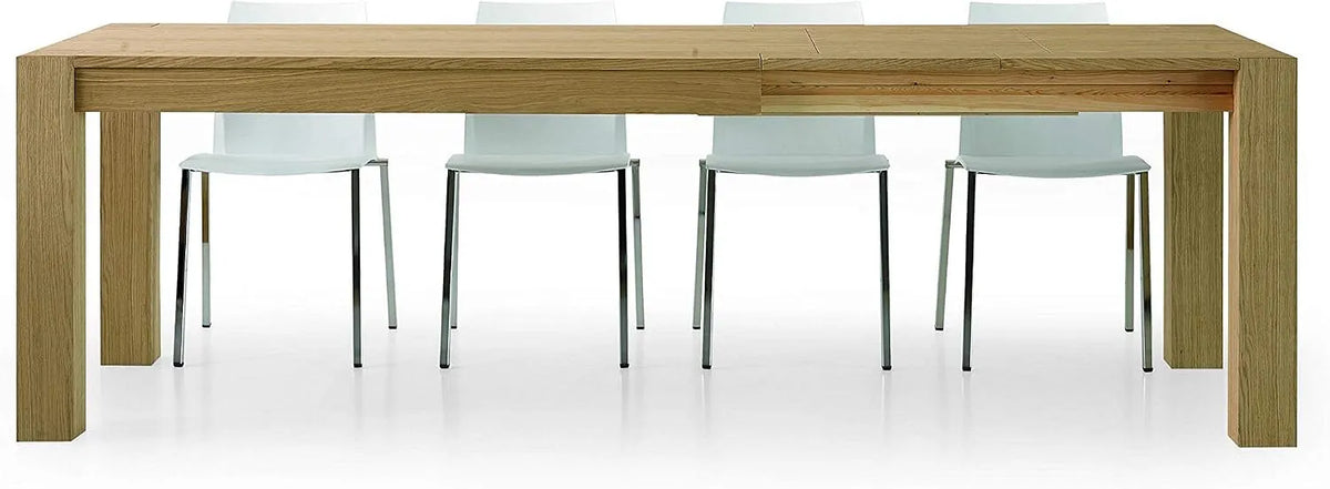 .DESIGN Tavolo NAVIGLI allungabile in legno – 140 × 90 × 75 cm