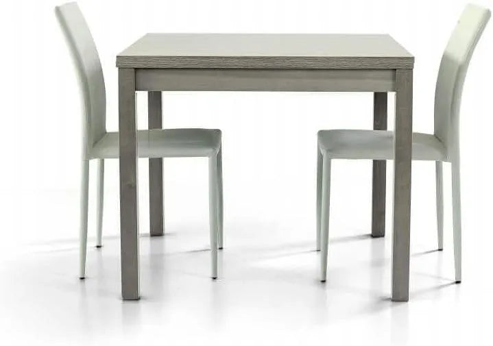 Milani Home – 90 × 90, grigio, allungabile