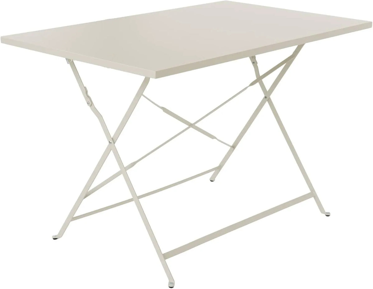 sweeek – pieghevole, 4 posti, 110 × 70 cm, in metallo